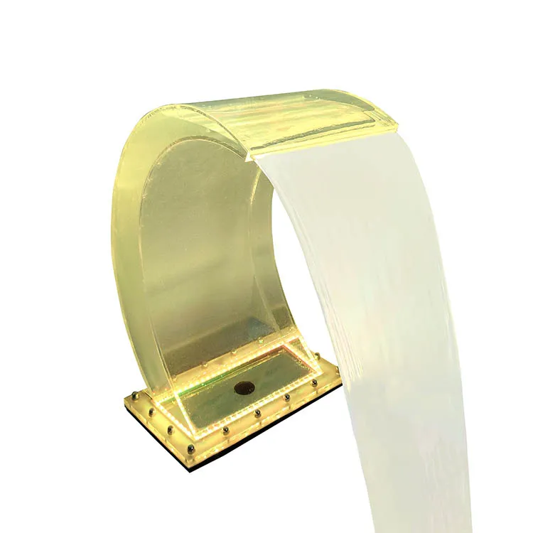 Pikes WF-300LED Best Price High Quality Garden Acrylic Swimming Pool Water Descent Led Light