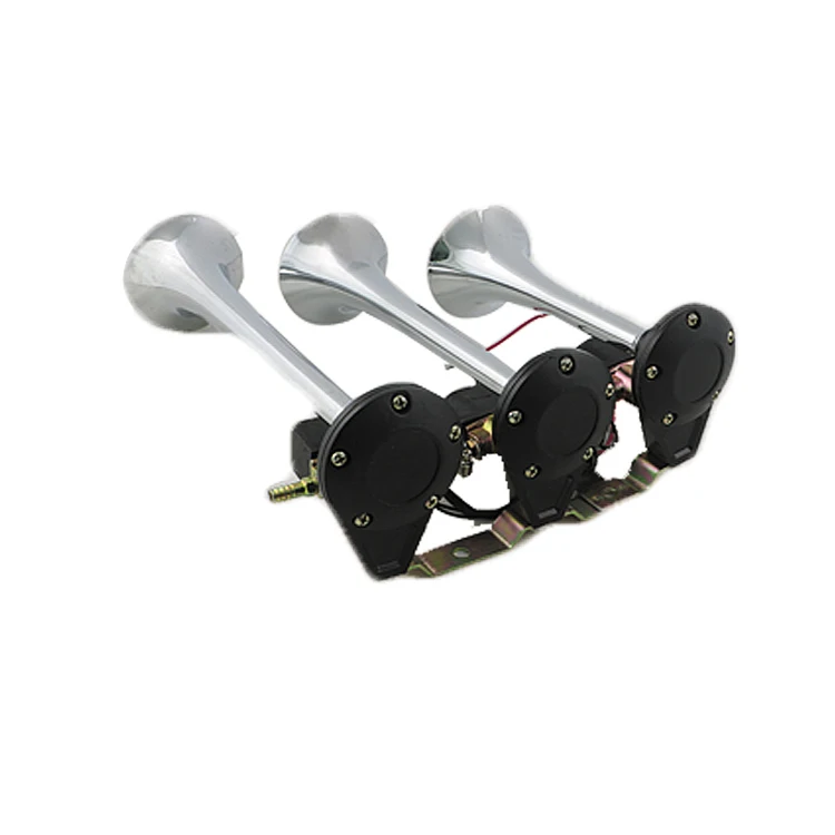 12v 3 Pipes Speaker Musical 12 v Air Horn for Train Truck Car Loud Sound melody music air train Horn