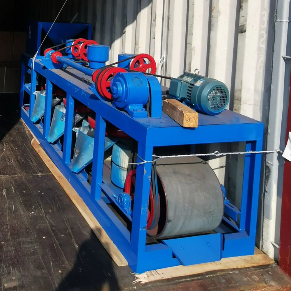 Iron Tin Ore Washing Separator Machine Three Disc Permanent Magnetic Separators