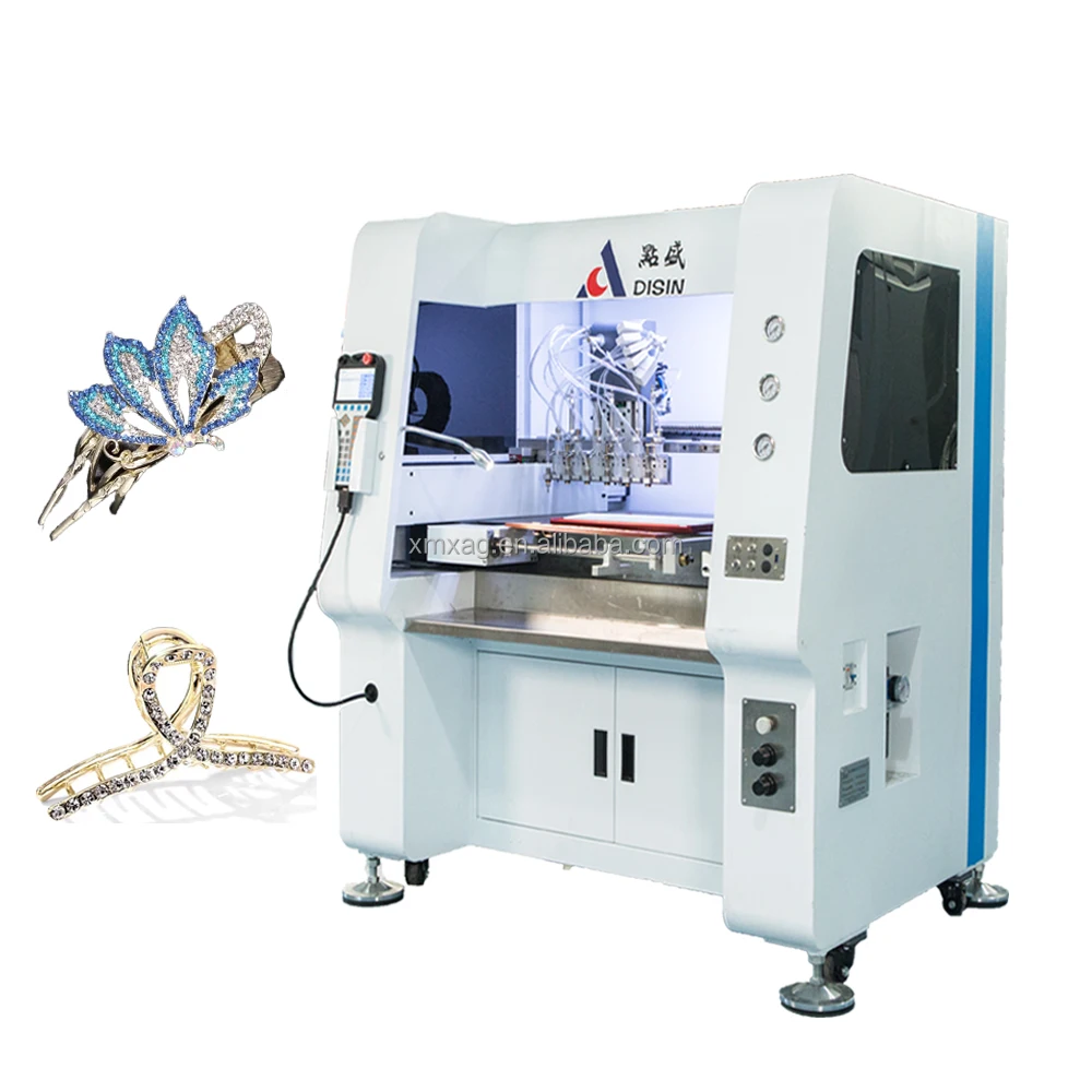 Automatic Visual Funtion Intelligent Jewelry Rhinestone Setting Machine Rhinestone Setting Machine - 600stones/min Made in China