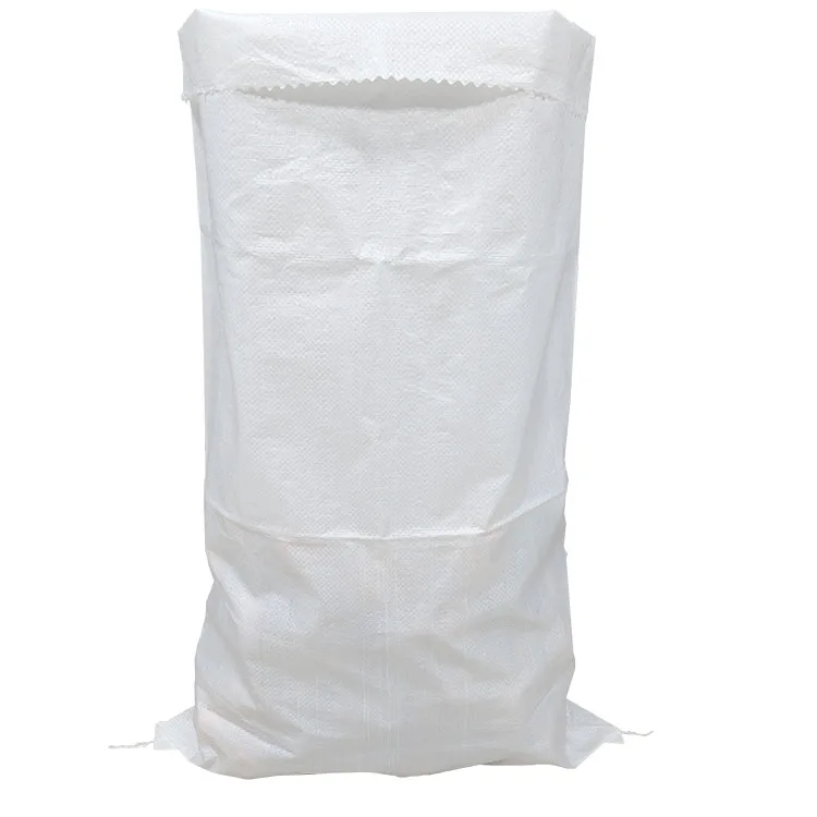 White Pp Woven Bag Polypropylene Sand Sack Bags For Sugar Salt Rice Flour Feed Fertilizer Seed Corn Bag