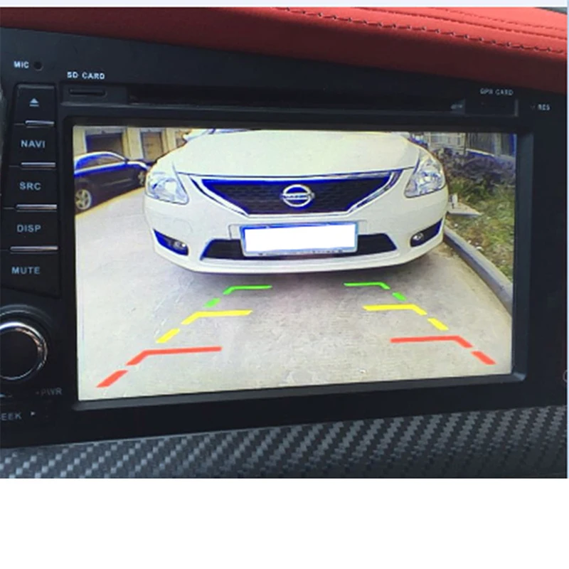 8 Lights 170 Degree Wide Angle Auto Parking Cameras For Connecting Dash Cam Back Up Rear View Camera Reverse Car Camera