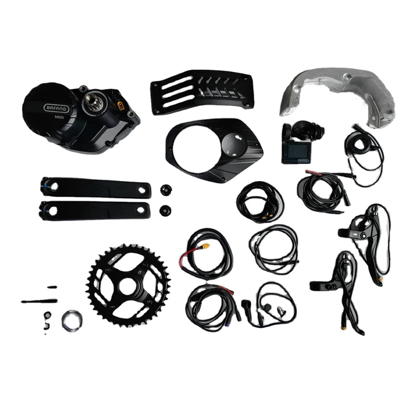 most popular high torque bafang m600 500w 36v 43v 48v mid drive motor kit with dpc 240 display