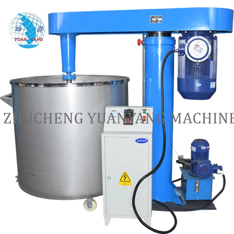 Variable speed Stirred Dispersion machine used for Industrial Paint mixer