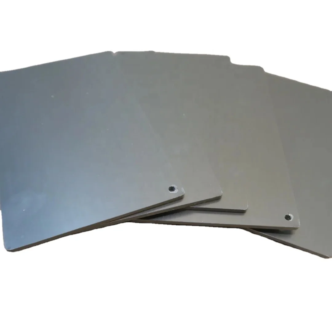Simple technology sense aluminum color PVDF 4mm ACM aluminum composite board/white core/fire board