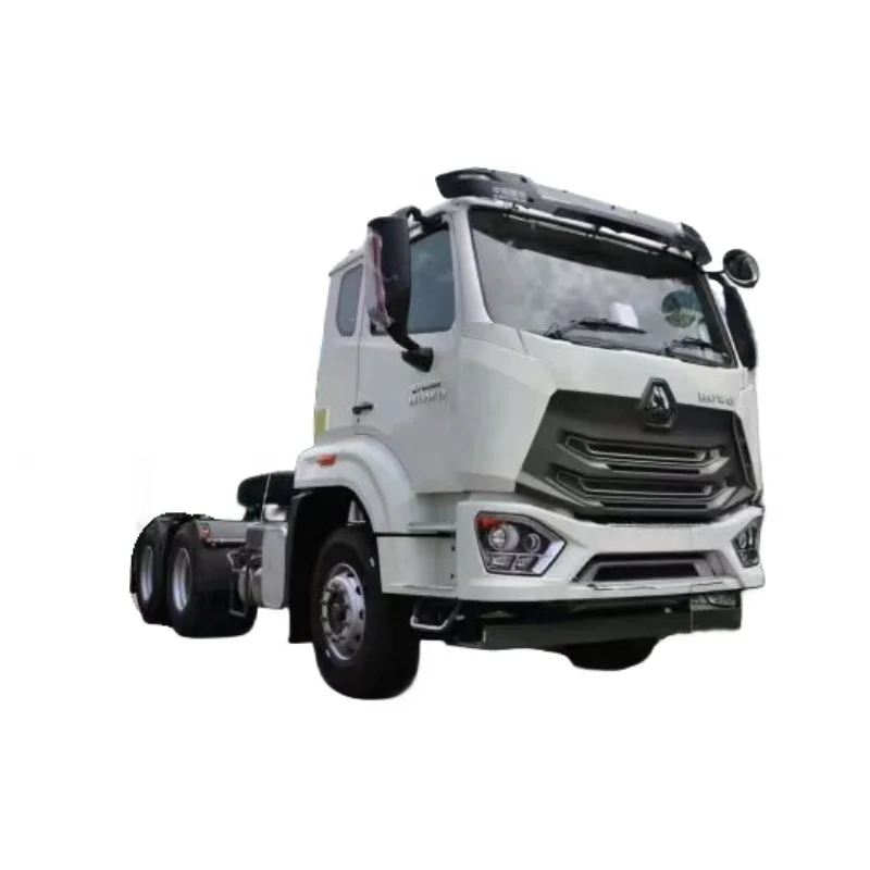 Sinotruk HOWO A7 Truck Head 371HP 6X4 Tractor Head With Trailer 10 Wheeler Truck