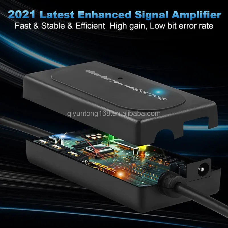 Digital Indoor Outdoor 220 Miles Antenna Amplified Tv Antenna with 36ft Coax Cable Support Fire Tv Stick and Old Tv