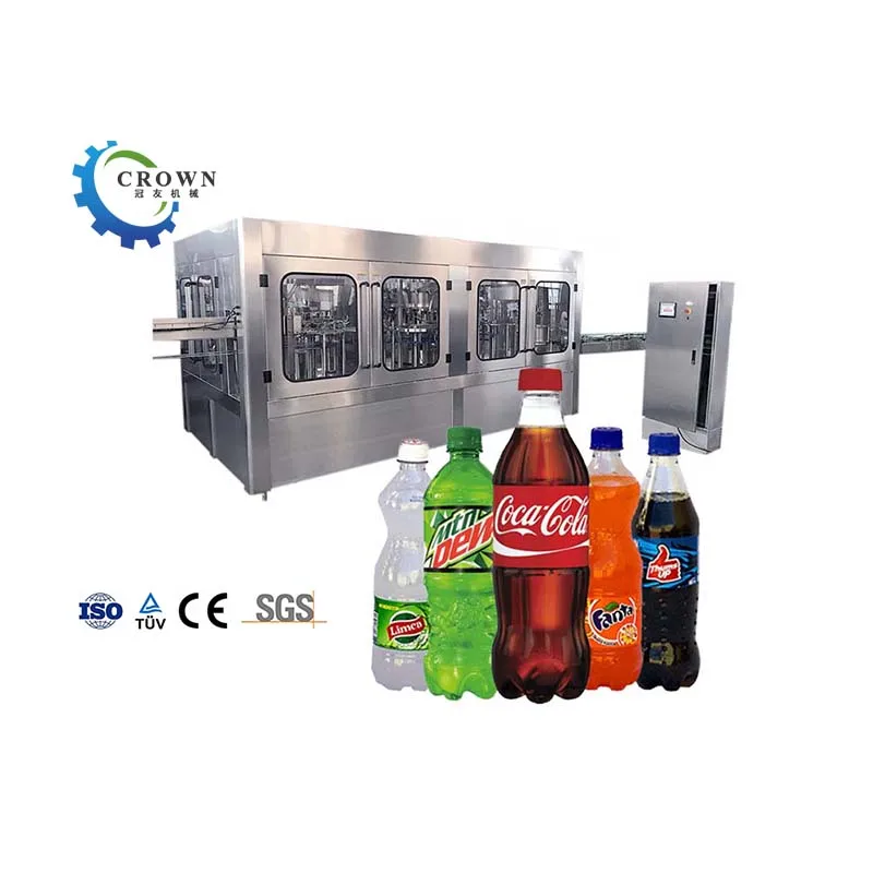 Full automatic high safety level carbonated drink soda water maker filling machine