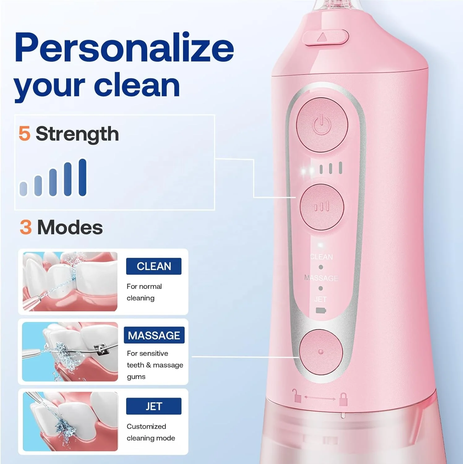 Bitvae C6 300ML Portable Cordless Water Flosser