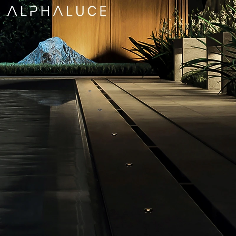 Mini 1W 2W Ip67 Stainless Steel Recessed Led Marina Deck Lighting Floor Underground Garden Outdoor Deck Light