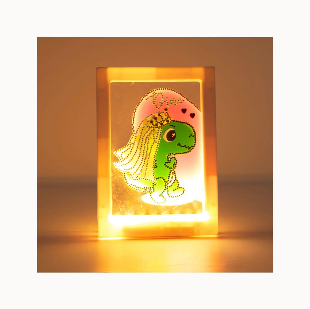 2022 Новое поступление «сделай свой» 5D новая алмазная живопись светодиодная фоторамка украшение дома детская