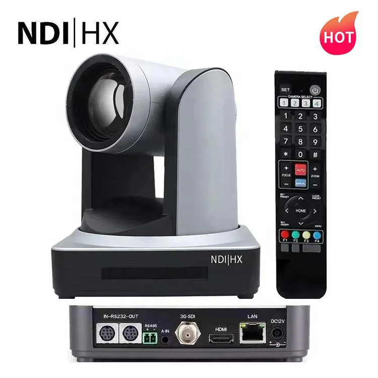Y20N Hot vMix OBS NDI POE SDI PTZ 20x IP Church Broadcast Camera HDM I LAN RJ45 2K Video Conference Equipment