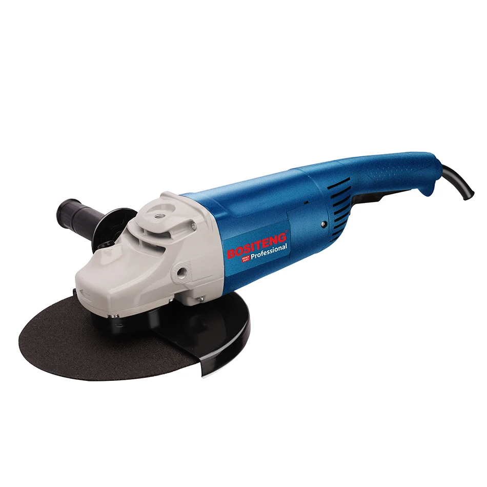 Inexpensive Wholesale BOSITENG 230-4 Hand-held Working 6500RPM Electric Angle Grinder