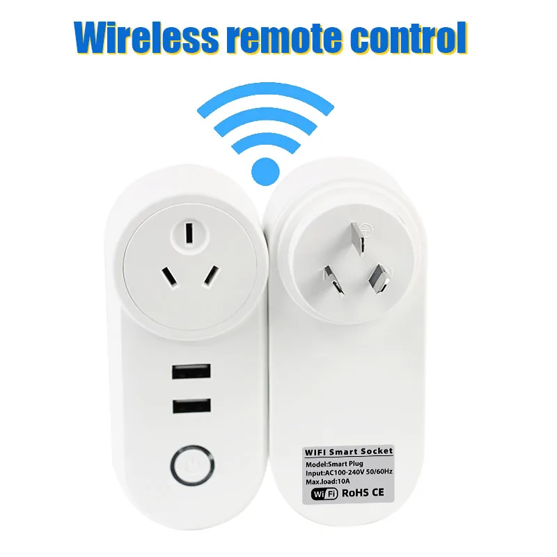 smart home automation UK alexa wifi plug multi Remote Control tuya smart Power plug Socket portable timer for home appliances