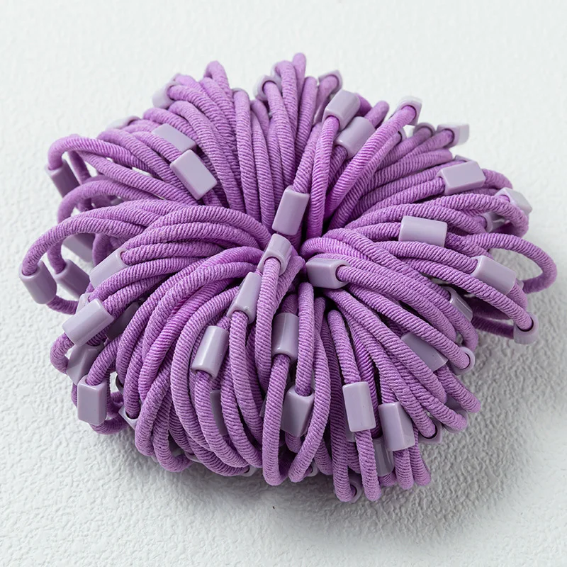 Girl Accessories Kids Thick Scrunchie Hair Ties for Kids Rubber Band Rope Elastic Hair Ties for Kids Belt Buckle