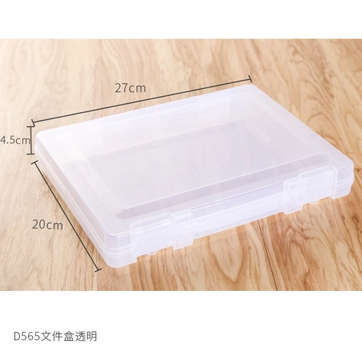 Оптовая продажа с фабрики, прозрачный полипропиленовый органайзер для офисных документов a4, канцелярские принадлежности, пластиковый чехол, коробка для хранения файлов и магазинов