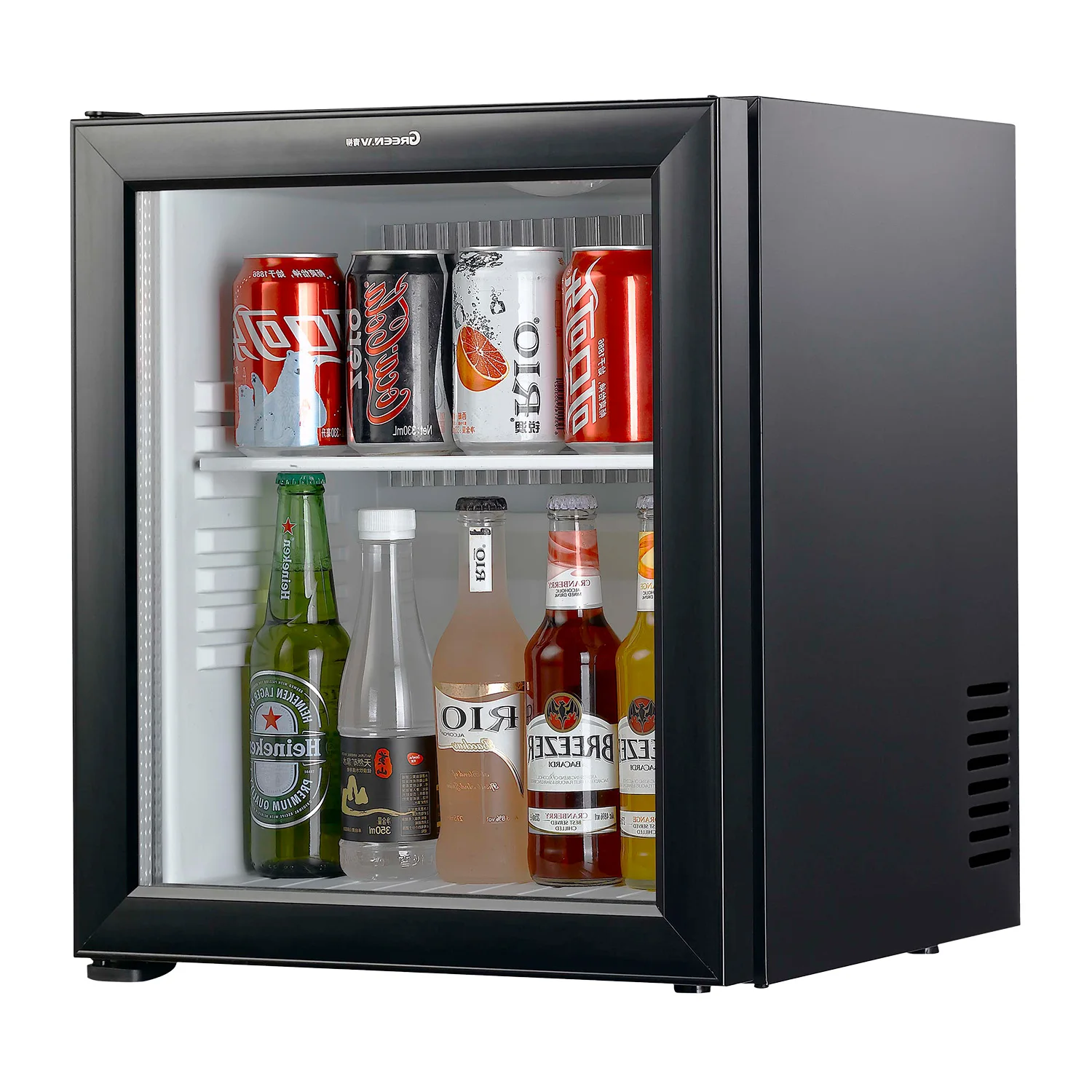 Hotel Room Refrigerators Custom Small Commercial Refrigerator Portable For mini bar fridge