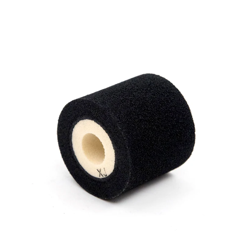 XJ Type 36mmx32mm Black Dry Solid Melt Ink Roller Batch Date Coding Machine Hot Ink Roll