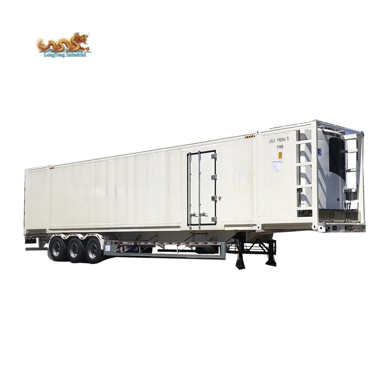 53ft High Cube Land Transporation Dual Temperature Dual Control Refrigerators Freezer Reefer for sale