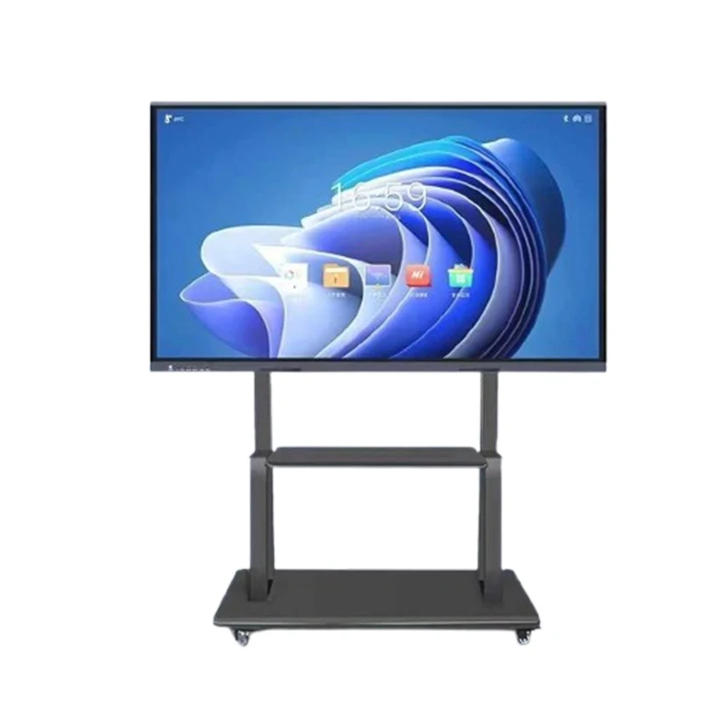 Windows / Android TV многофункциональная Панель ПК 32/43/55/65/75/86/98 дюймов черный сенсорный экран анимация в помещении