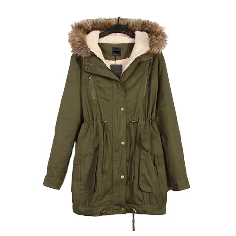 Fashion Ladies Winter Coats Big Hooded Padded Jackets FUR COAT Plus Size Overcoats Thick Parka For Women