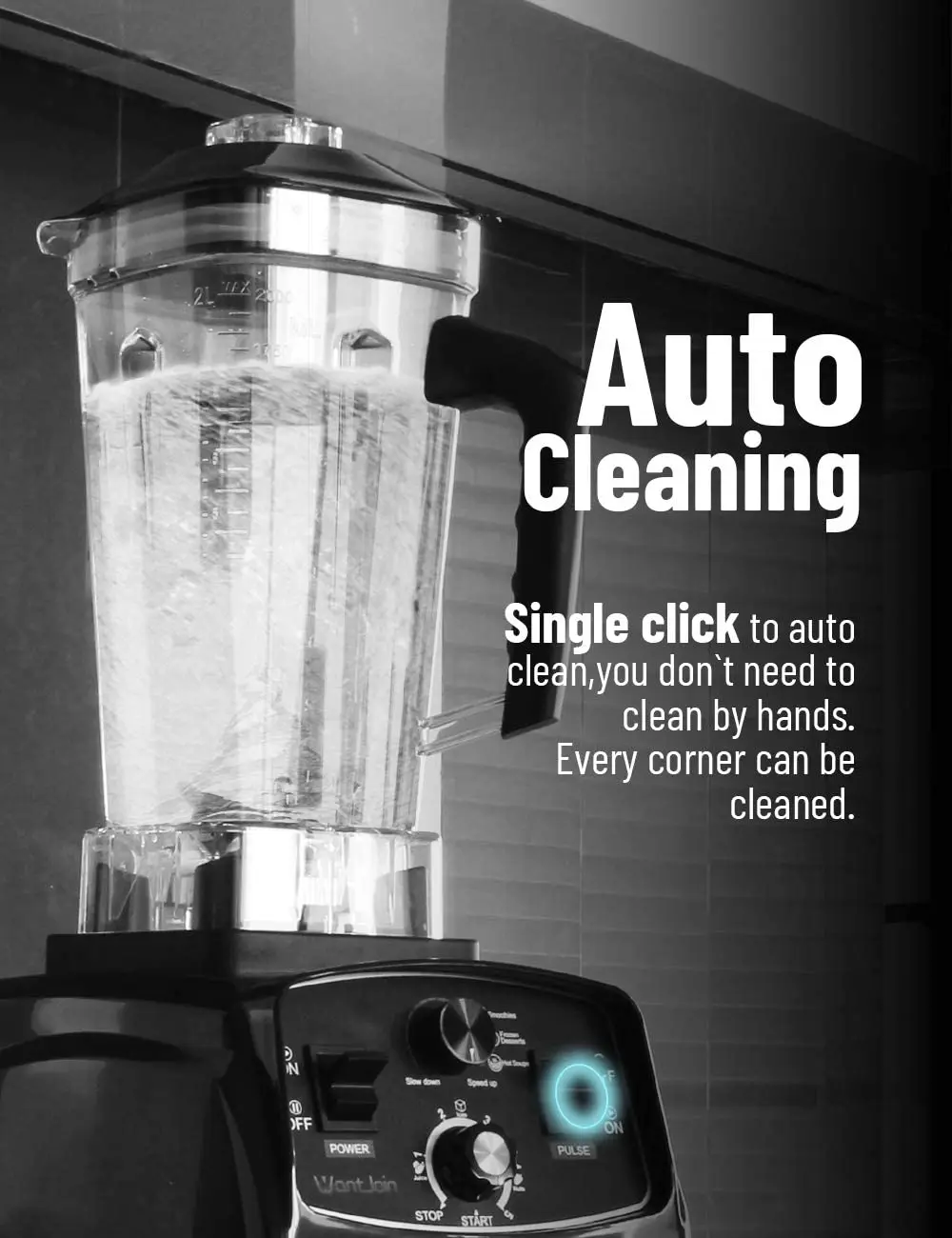 German Household Appliances Blender Licuadoras Mixer Grinder Yam Pounding Machine Heavy Duty Industrial Blender Machine