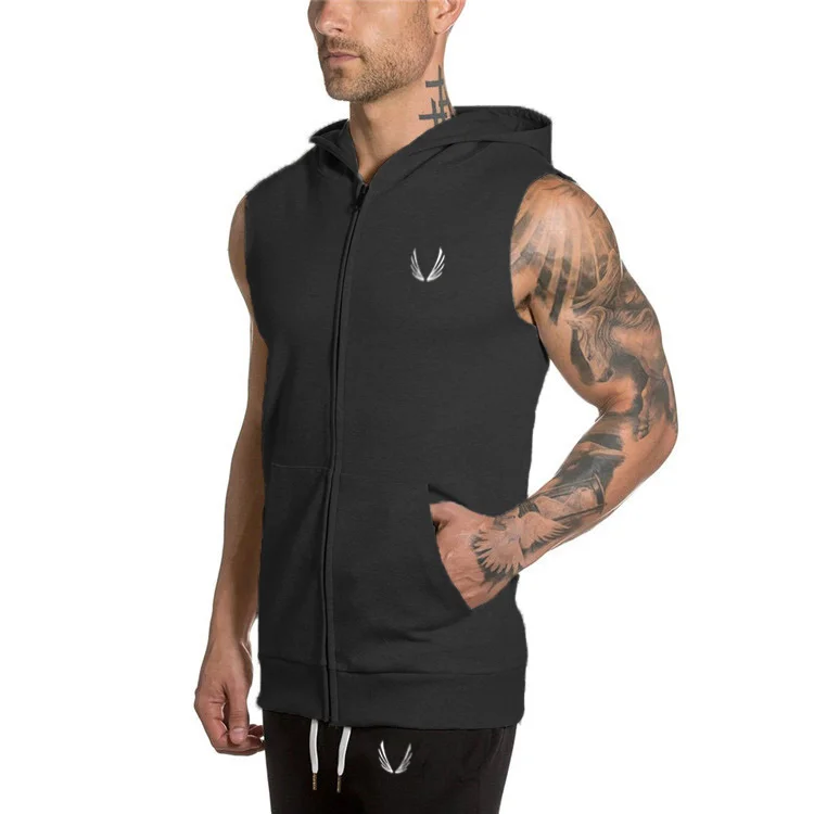 
Wholesale Design Your Own Sweat 2019 Custom Design Sports Mens Plain Waistcoat 