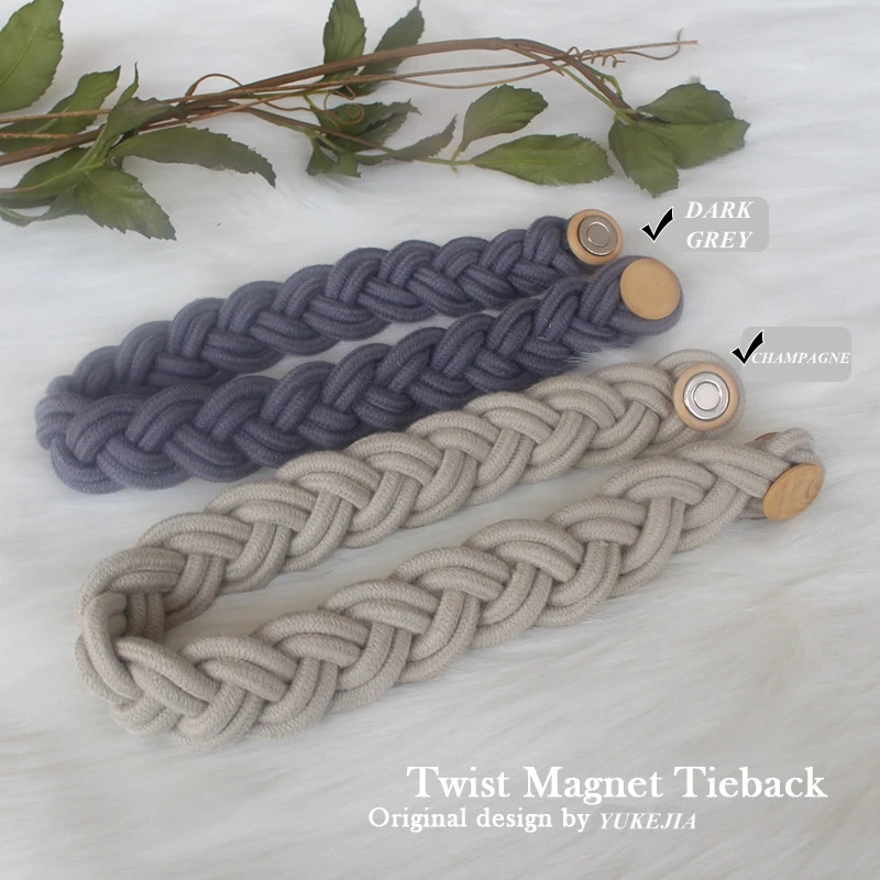 
New Curtains Curtain Tieback Hooks Magnet Buckle Magnetic Curtain Holder 