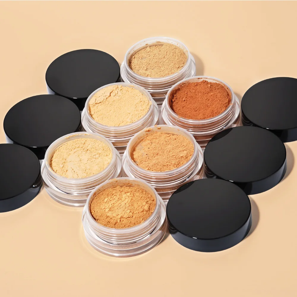 loose powder banana Wholesale Your Own Brand Vegan Cosmetics Private Label Face Makeup Loose Powder