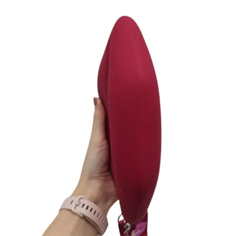 2023 Custom Made Sexy Silicone  Lips Shaped Clutch Purse Party Bags soft Bags
