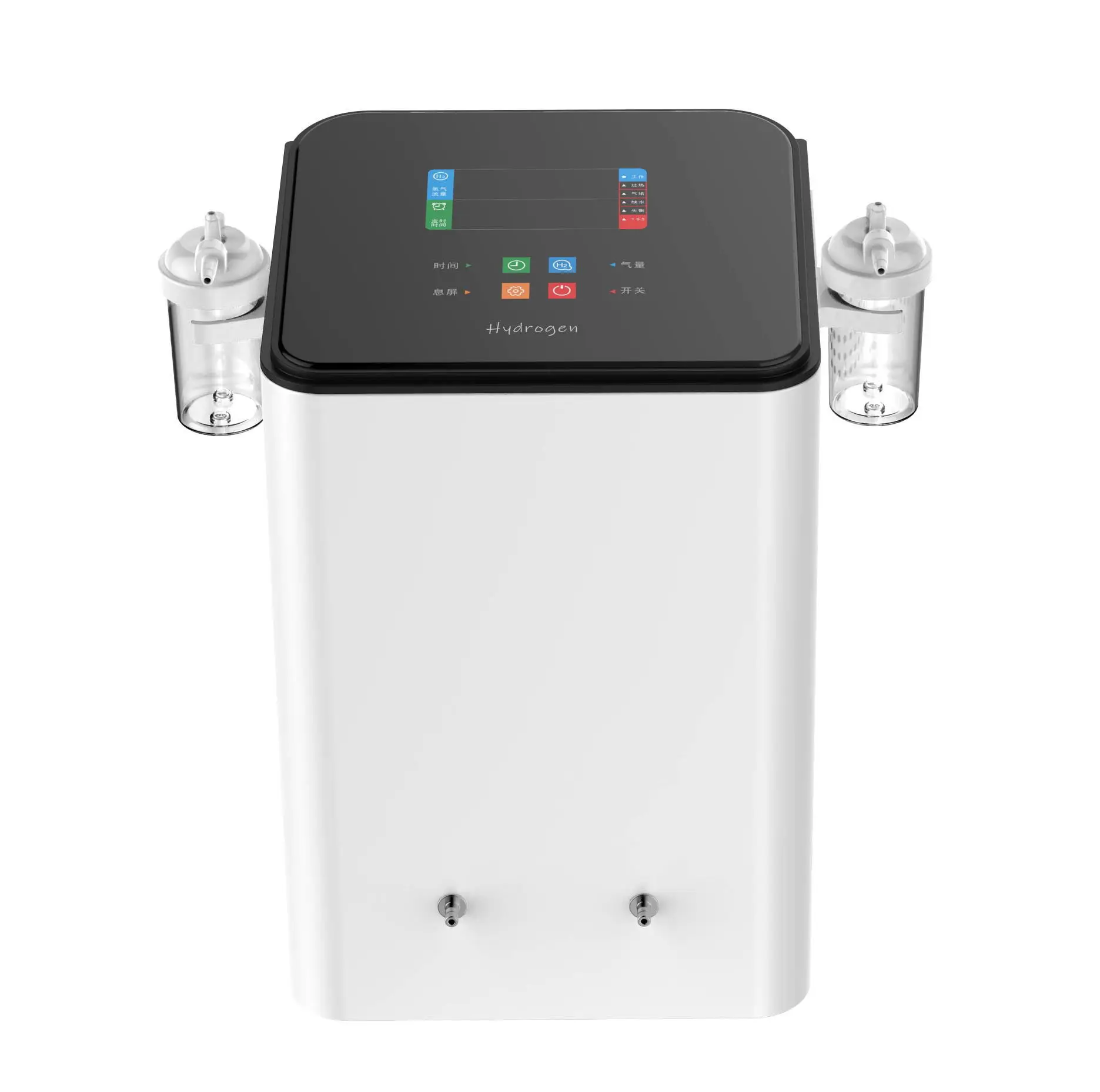 Hydrogen Inhalation Machine 300ml/min hydrogen double outlet design,realize double suction,Hydrogen purity 99.99%