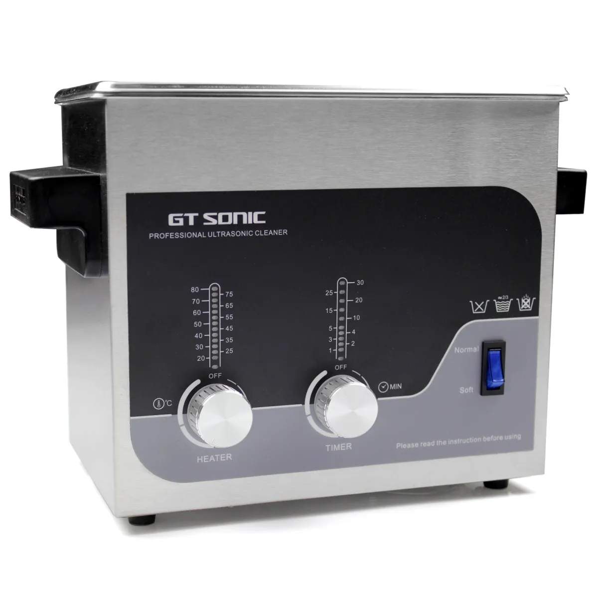Ultrasonic cleaning dental lab equipment with denture bath