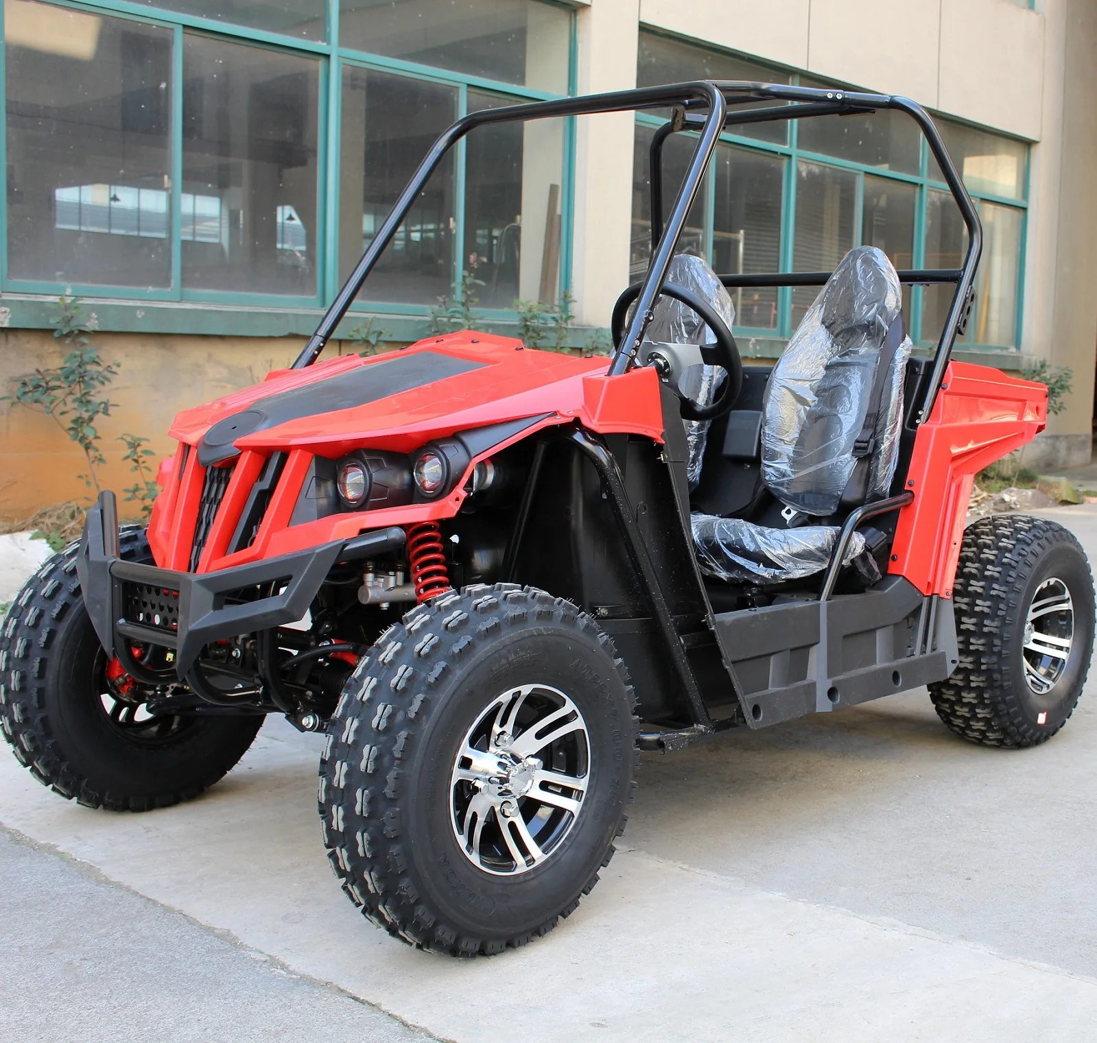 red 2 WD 150cc UTV for children kids teenagers