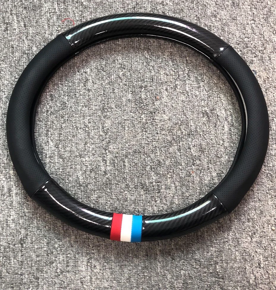 Чехол на руль из углеродного волокна для BMW E46 E39 330i 540i 525i 530i 330Ci M3 2001 2002 2003