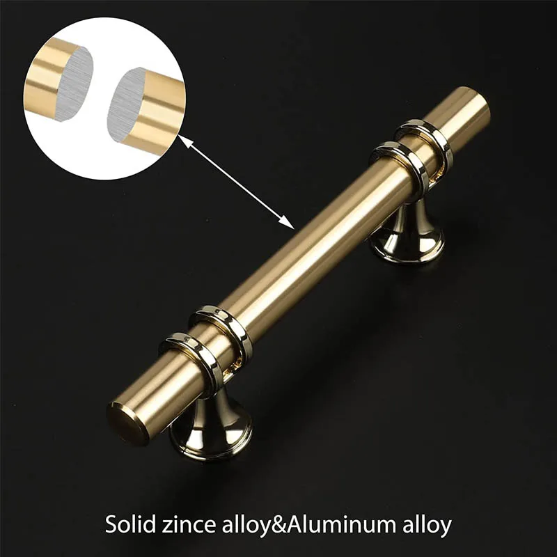 Gold Furniture Handle 320mm Black Combination Single Hole Knobs Kitchen Cheap Modern Nordic Fancy Cabinet Handles