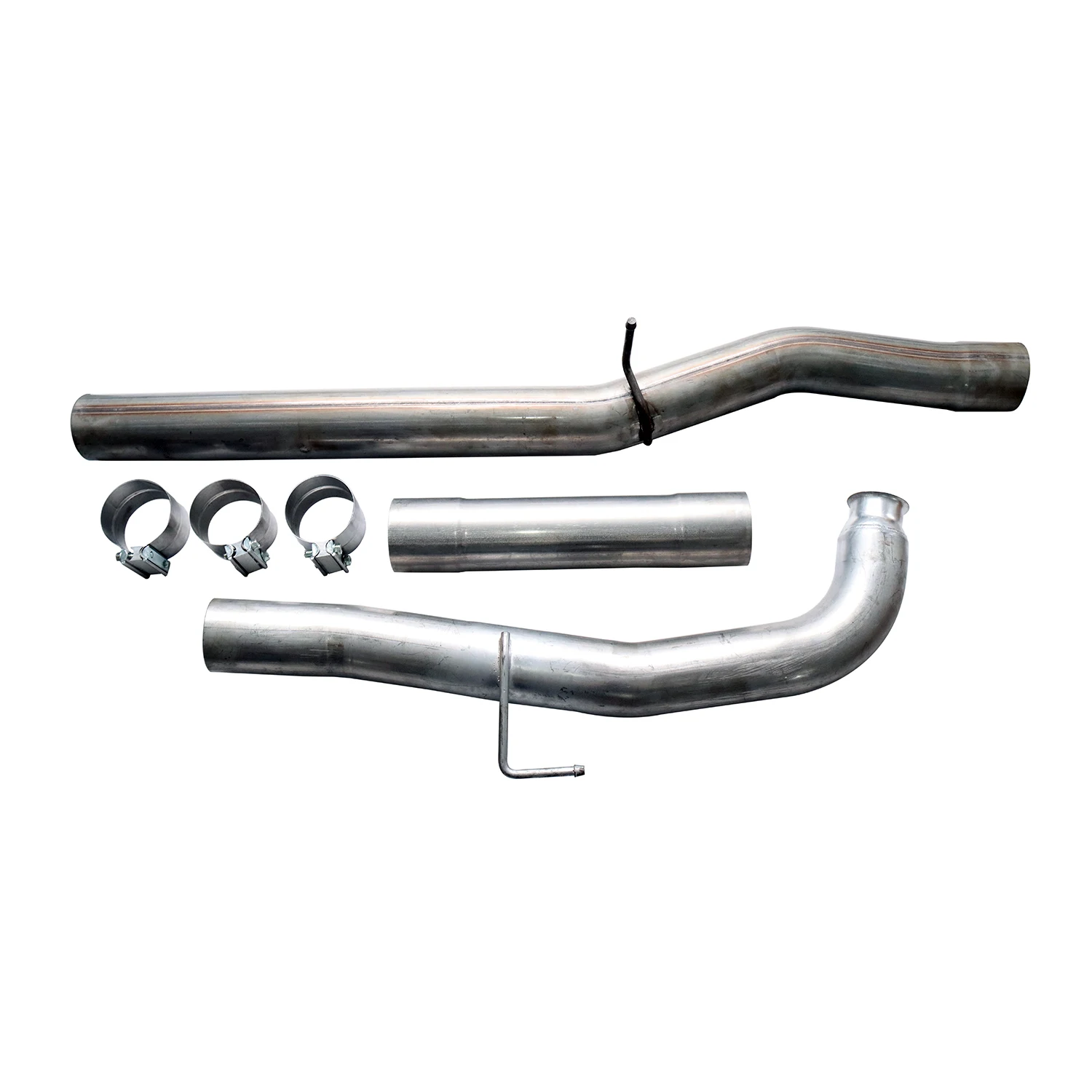 4 inch Cat & DPF Delete Exhaust Pips for 2011-15 6.6L Duramax 2500 3500 LML