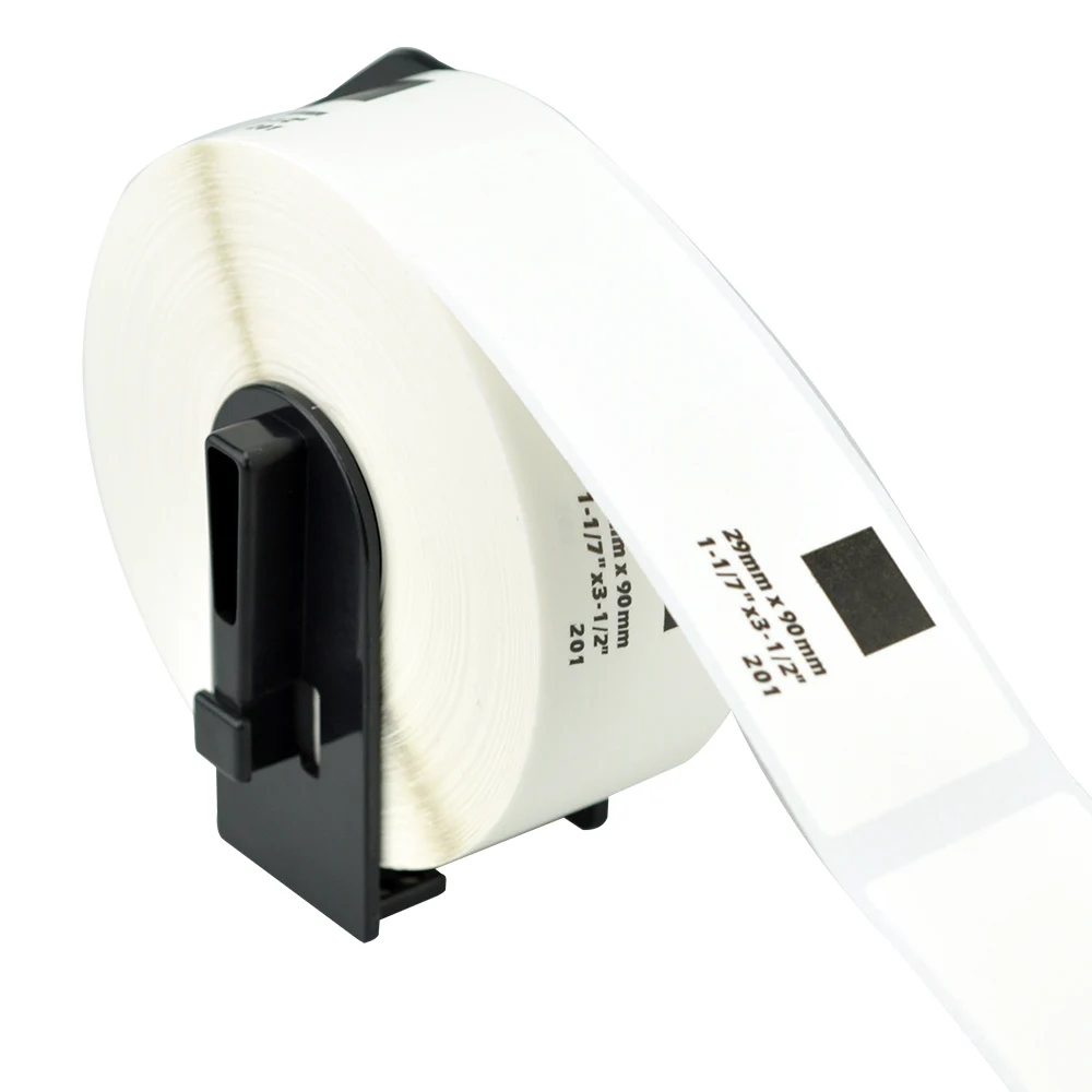 label tape compatible 29mm*90mm DK11201 dk series labels compatible for brother printer