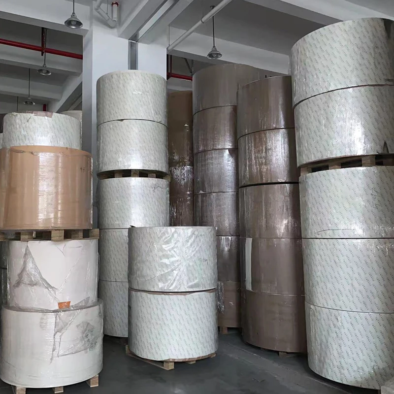 Wholesale brown kraft paper 150g kraft paper roll kraft paper packaging