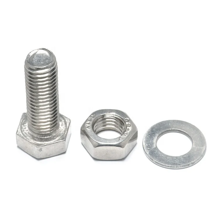 Factory Manufacturer DIN933 Full Thread Hex head bolts