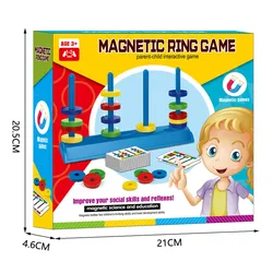 2023 Newest Science Educational Parent Child Toys Magnetic Ring Game Set