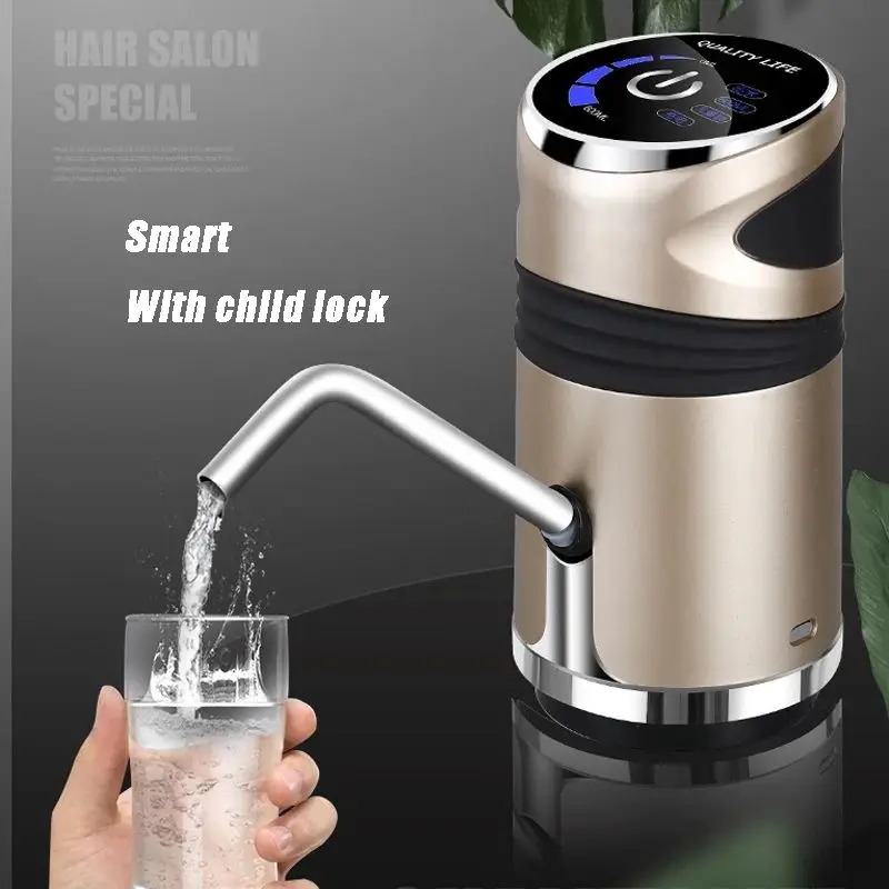 Dispenser Gallon Drinking Bottle Switch Silent Charging Touch Intelligent Automatic Electric Portable Water Pump