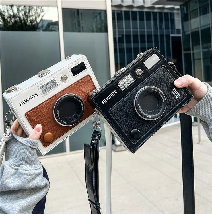 camera shaped crossbody bag messenger bag for girls