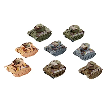 Оптовая продажа миниатюрный литый под давлением Военный танк версии Q модель самолета и автомобиля игрушечный из сплава