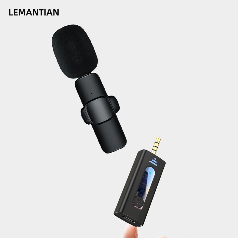 2022 new type K35 mini Wireless microphone Apply a variety of devices,the built-in chip,wireless wifi microphone