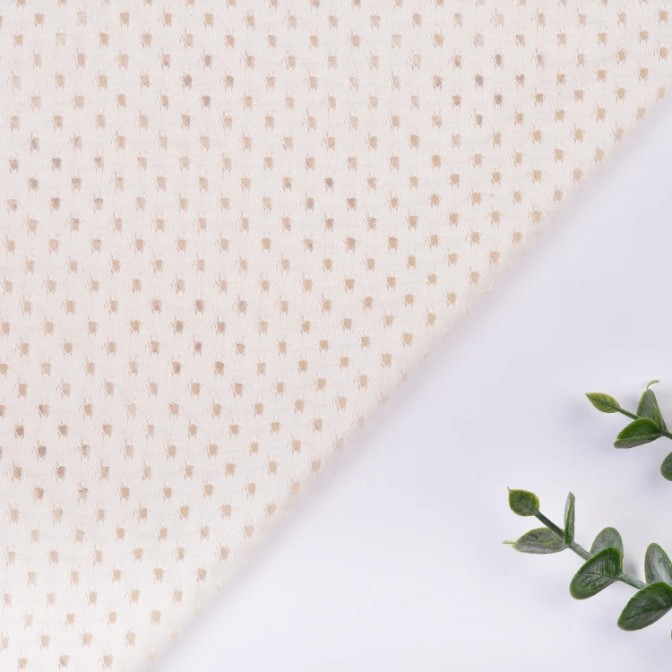 cheap sample fast dry 100% cotton sport quick dry bird-eye mesh fabric 100% cotton mesh jacquard for clothing