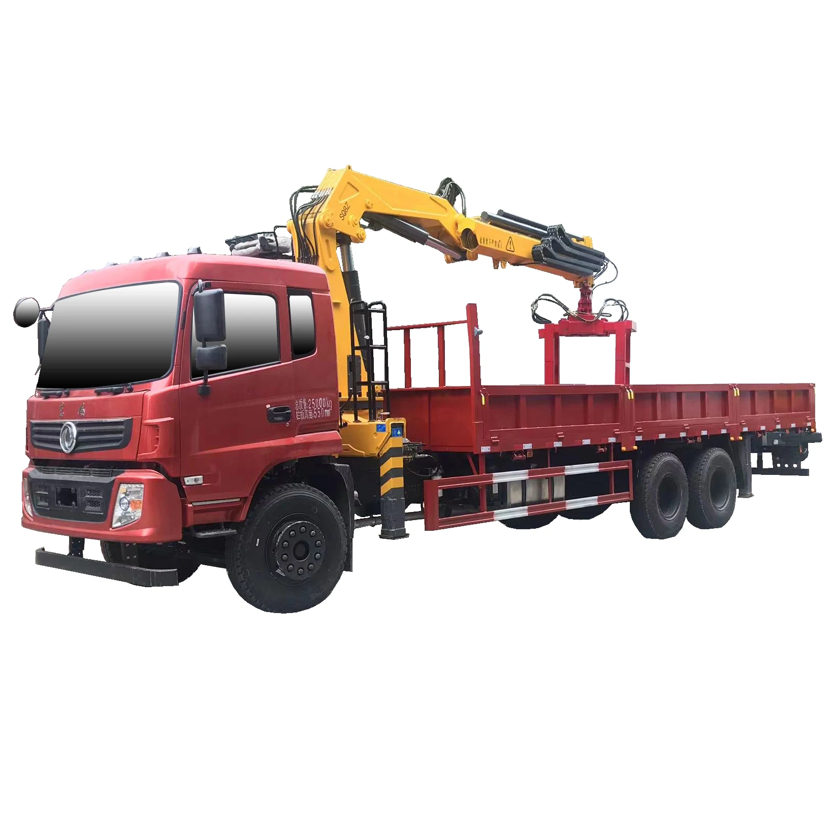 China Forestry Machinery Forest Timber Crane Hydraulic Grabber  Grab Loader Hydraulic Crane Brick Pallet Grab