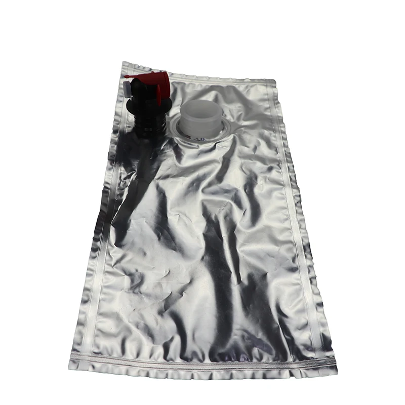 Aluminum Foil Red Wine Pack Plastic Food Bag In Box With Valve Liquor Pouch Bags Drinking Water Bladder Tank