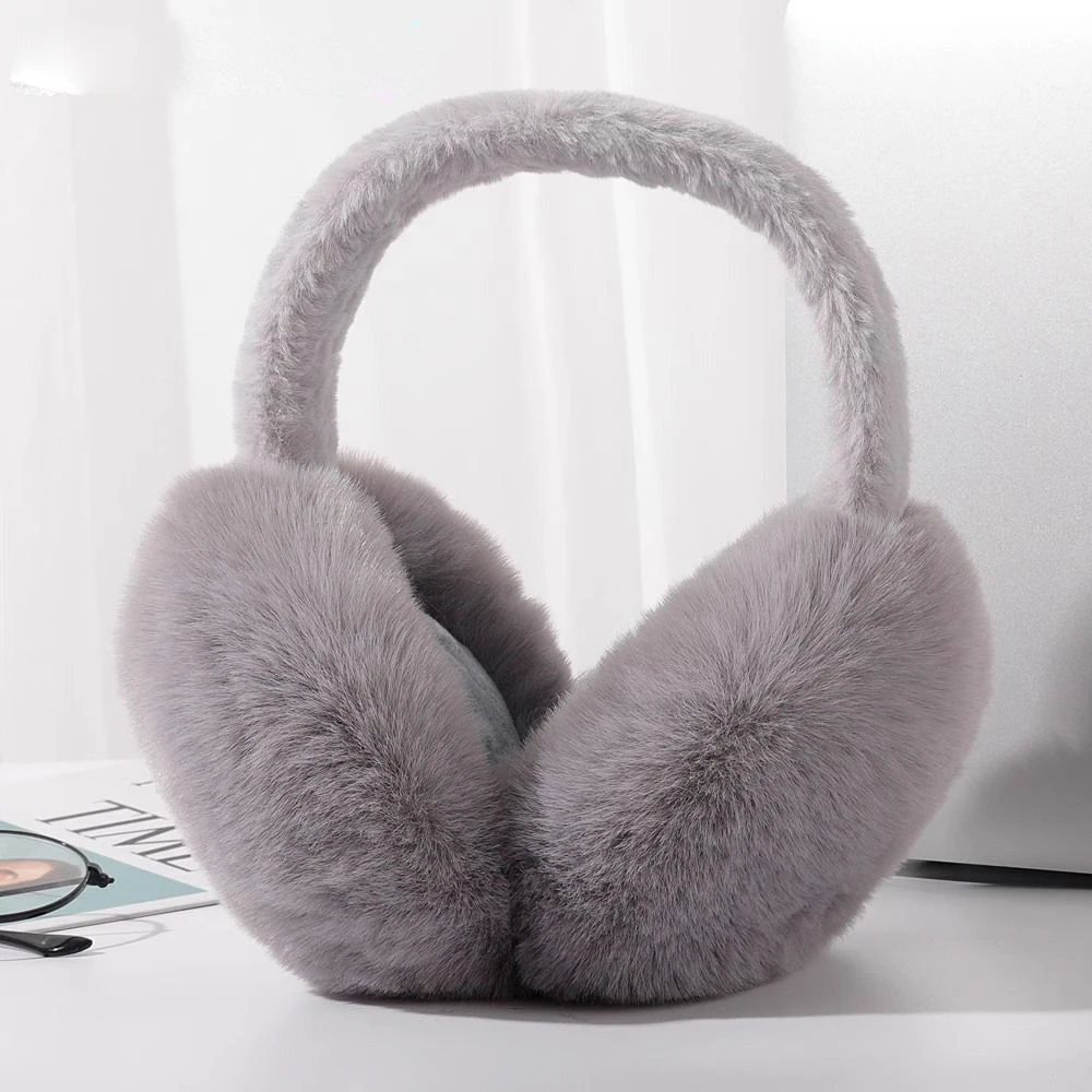 2024 New Design Outdoor Cold proof Plush Warm Ear Protection Foldable Cycling Travel Portable Women Ear Muffs Winter