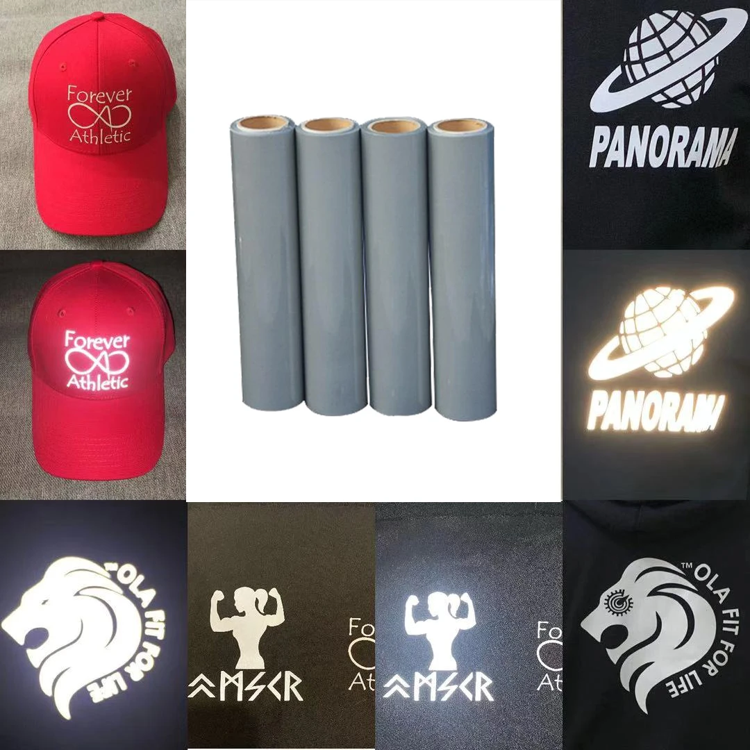 Wholesale Heat Press Vinyl Roll for Clothing Custom Iron on Logo Reflective Vinyl
