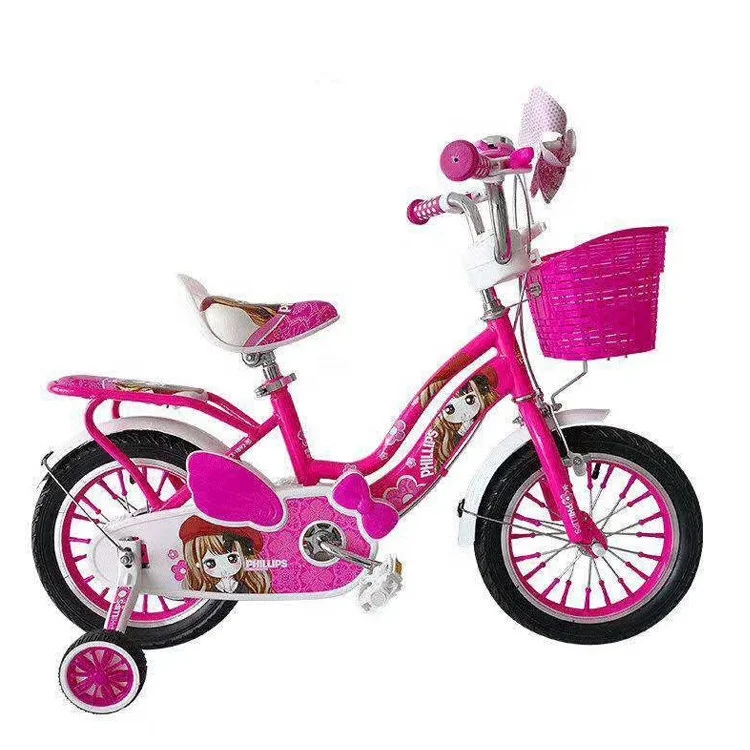Yimei product four wheel toy bicycle/nice looking girls 12 inch bike pictures/Beautiful little kids bicycle